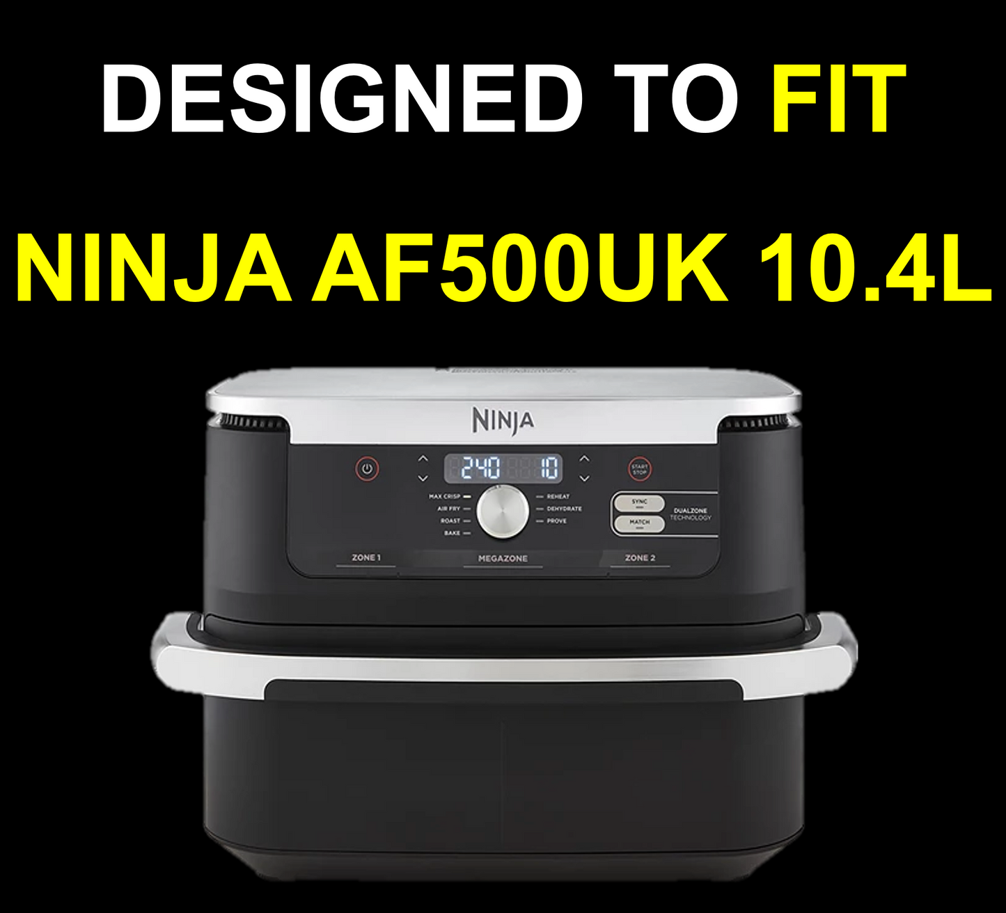 Ninja AF500UK 10.4L Silicone Liner with Removable Divider
