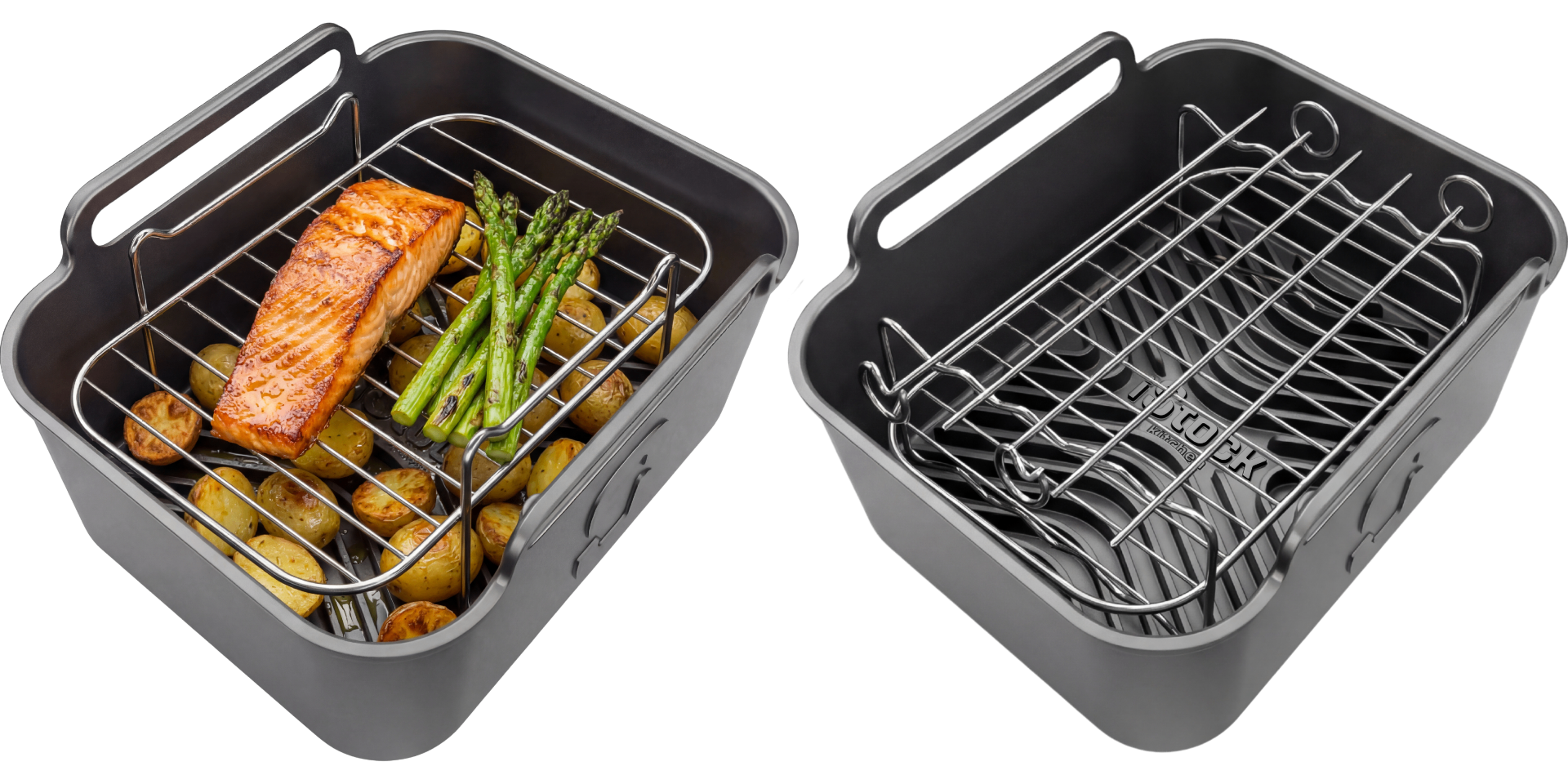 Stainless steel air fryer racks